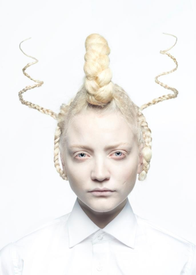 Bill / Adam og Eva Grensen sitt bidrag til Årets Avant Garde under Årets Frisør 2013